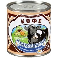 Молоко сг. с КОФЕ 5% ТУ(380гр) Алексеевское АМКК